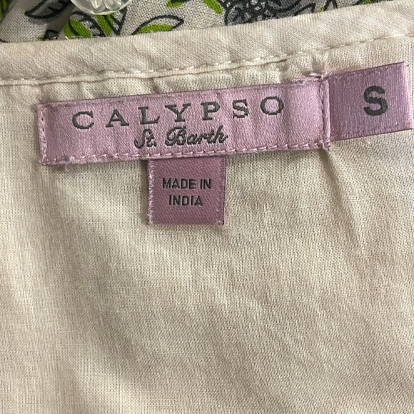 CALYPSO St Barth Boho Beach Swim Cover Dress - Picture 9 of 11